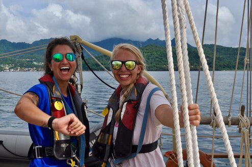 Seamester: BVI to Grenada- 80 days All smiles on Ocean Star